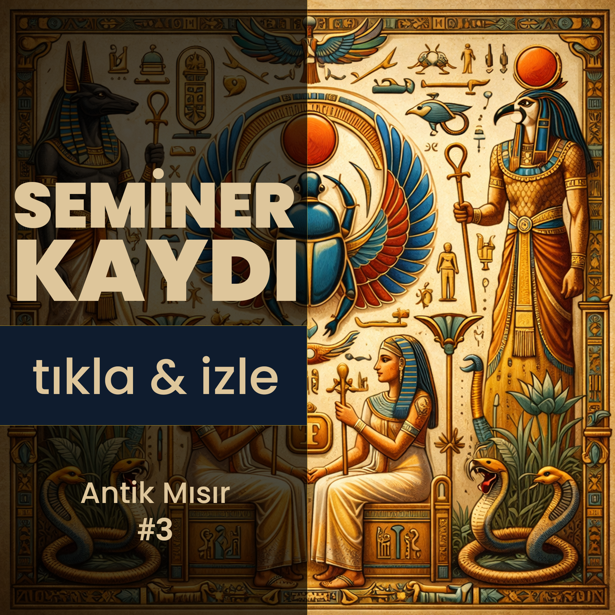 Antik Mısır’da Ezoterizm ve Mısır Tıbbına Giriş | Video Kaydı